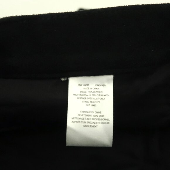 CURRENT ELLIOTT The Silverlake Skinny suede leather pants sz 26 ankle zips - Picture 9 of 9